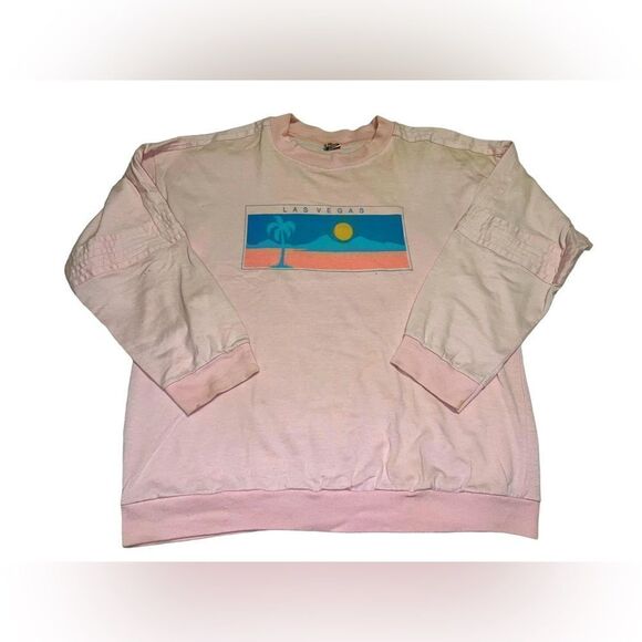 Vintage Eighties Long Sleeve T-Shirt Size Large - Picture 1 of 4